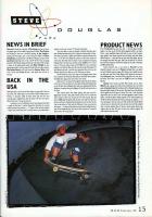Steve Douglas Page Feruary 1990 Rad Magazine