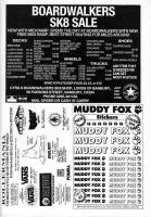 Boardwalkers, Rollermania and Mudd Fox Adverts